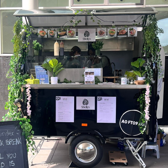 Shellys Foodtruck auf dem OMR Festival